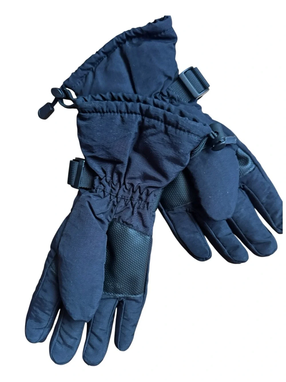 Hurley Women’s Snow Gloves L/XL Black White Insulated Ski Snowboard  Never Worn